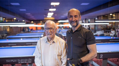 Bilardo efsanesi Raymond, İstanbul'da!