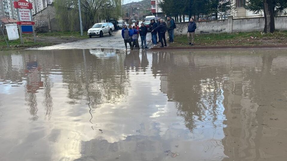 Kayseri'de sağanak etkili oldu