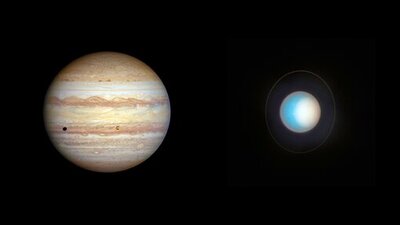 Hubble Jüpiter ve Uranüs'teki değişimi görüntüledi