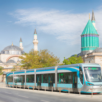 Konya tramvay durakları