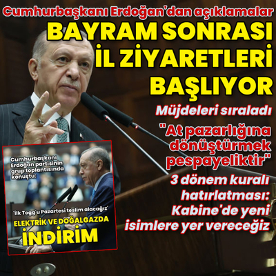 Cumhurbaşkanı Erdoğan: Bu tekerlek tümsekte kalmayacak