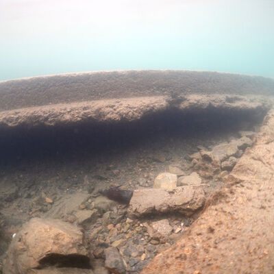 Depremde deniz altındaki çökmeler görüntülendi!