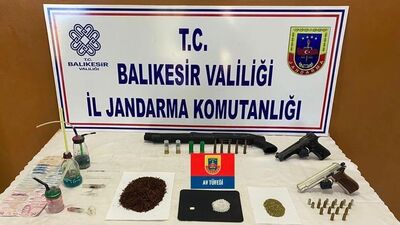 Balıkesir'de uyuşturucu operasyonu: 6 gözaltı