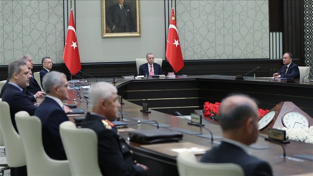 MGK toplantısı sona erdi