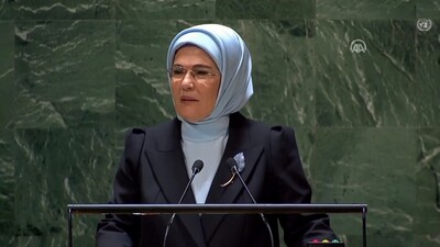 Emine Erdoğan BM Sıfır Atık Özel Oturumu'nda konuştu