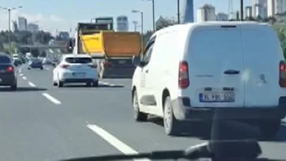 Cinayete teşebbüs! Hafriyat kamyonuyla makas attı