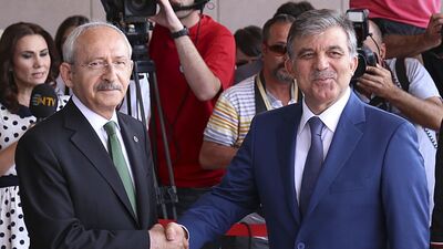 Kılıçdaroğlu, Abdullah Gül ile görüştü