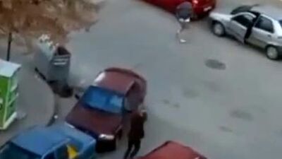 Ortağını caddede kovalayıp öldürdü! Dehşet anı kamerada!