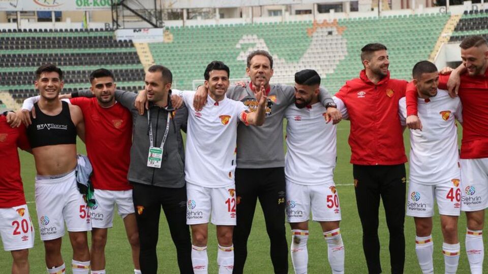 Denizli'de kazanan Göztepe