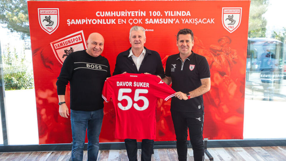 Davor Suker, Samsunspor'u ziyaret etti