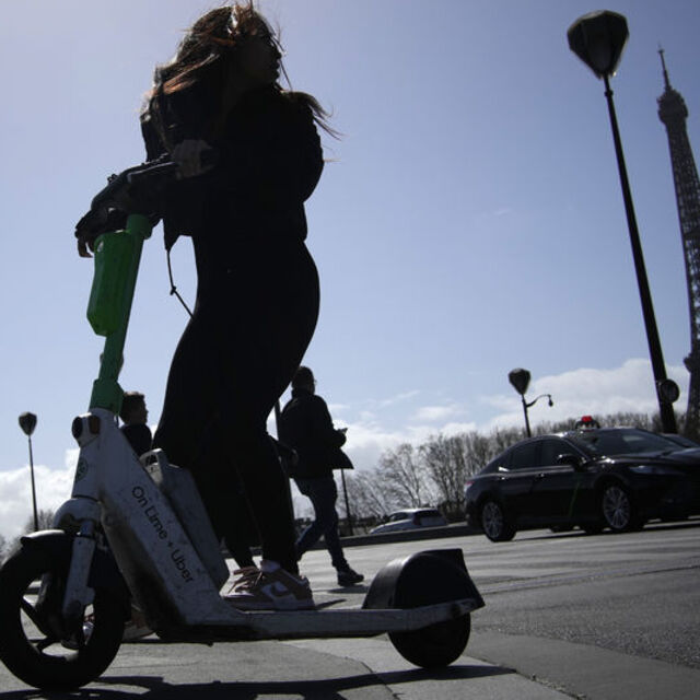 Paris'te scooter referandumu