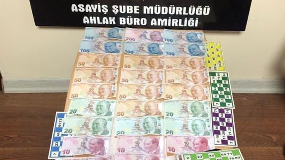 Kocaeli'de kumar baskını: 7 kişiye para cezası