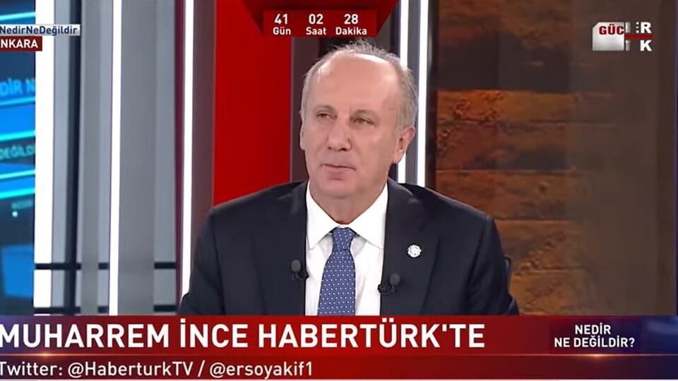 İnce: İkinci tura ben kalacağım