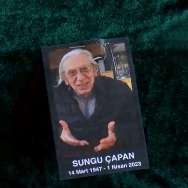 Sungu Çapan'a veda