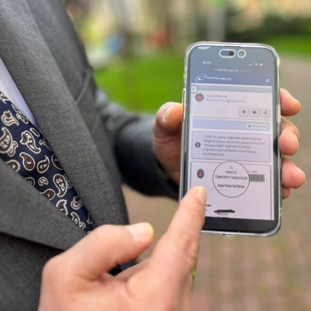 Habersiz parti üyeliğine suç duyurusu