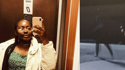 Çıplak ayak sokakta koşuyordu! Gabonlu kızın son görüntüsü ortaya çıktı!