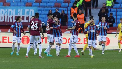 Trabzonspor'un kupa 11'i