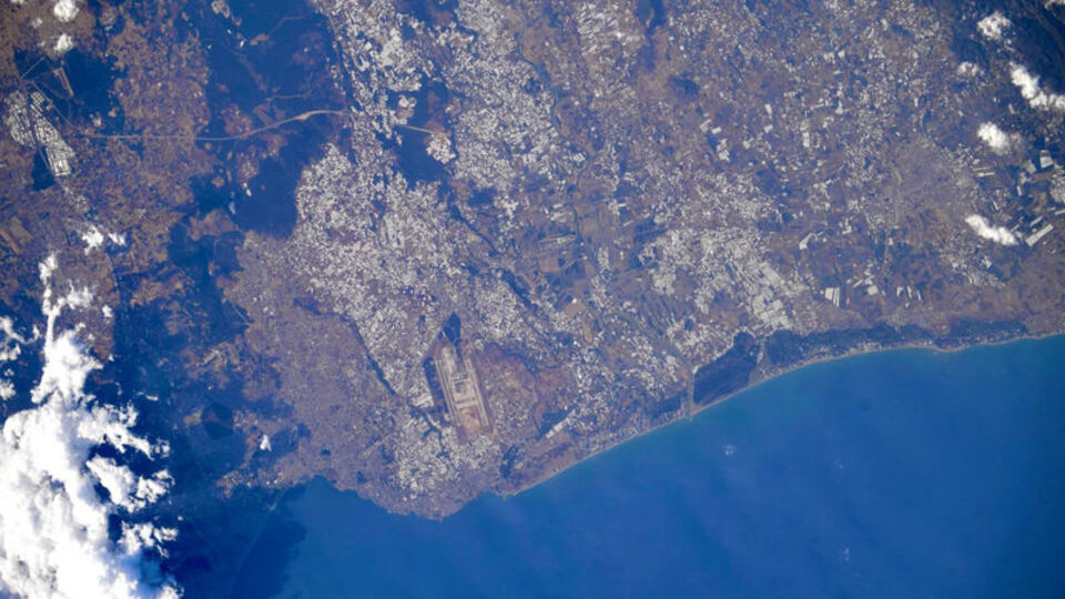 Rus kozmonot Antalya'nın uzaydan fotoğrafını paylaştı