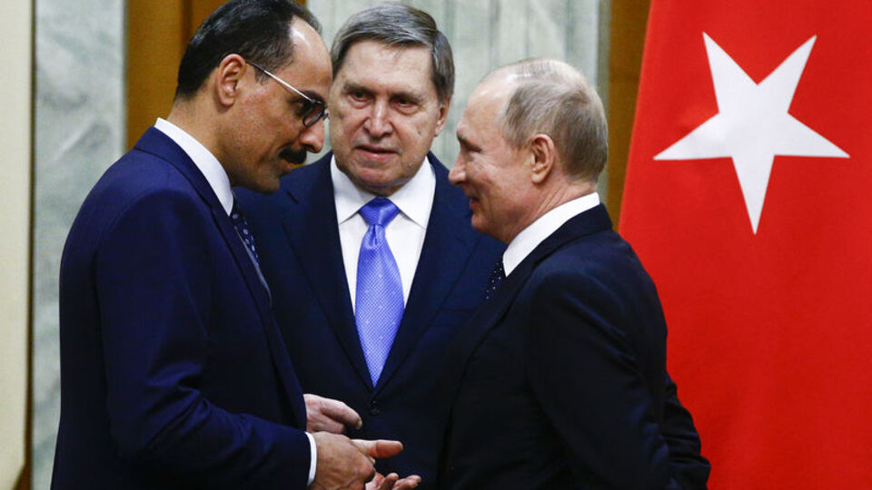 Putin, İbrahim Kalın ile görüştü