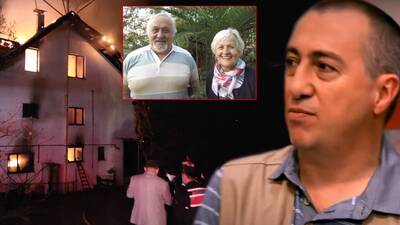 Babası ve üvey annesi yangında hayatını kaybetti