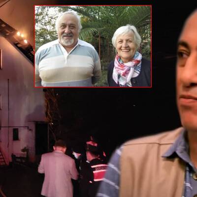 Babası ve üvey annesi yangında hayatını kaybetti