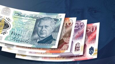 Kral Charles banknotları hazır