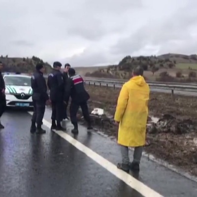 Ankara'da kazaya müdahale ederken otomobilin çarptığı Astsubay Çavuş Çolak şehit oldu