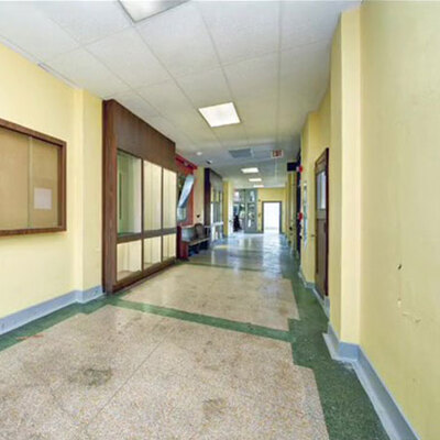 Terk edilmiş eski okul, 31 daireli apartmana dönüştürüldü