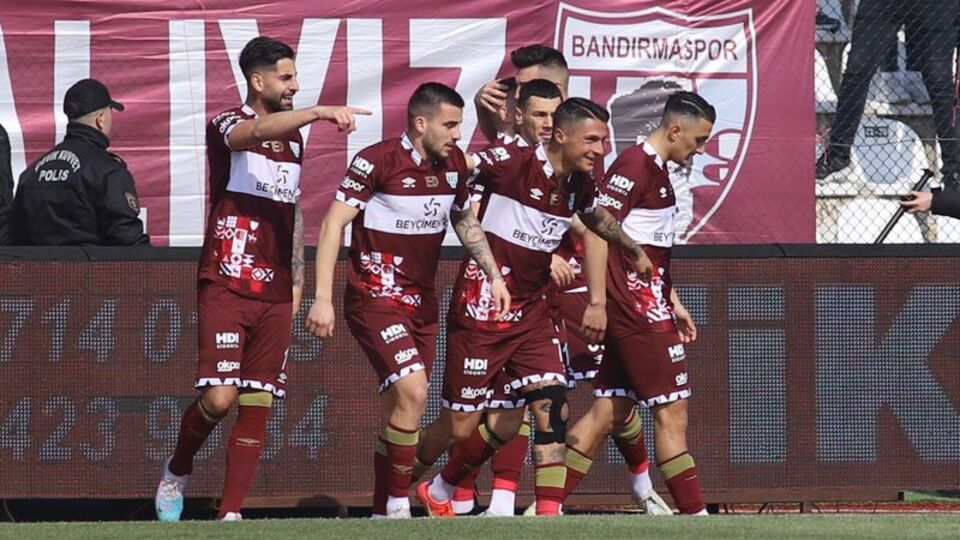 Bandırmaspor'dan kritik galibiyet