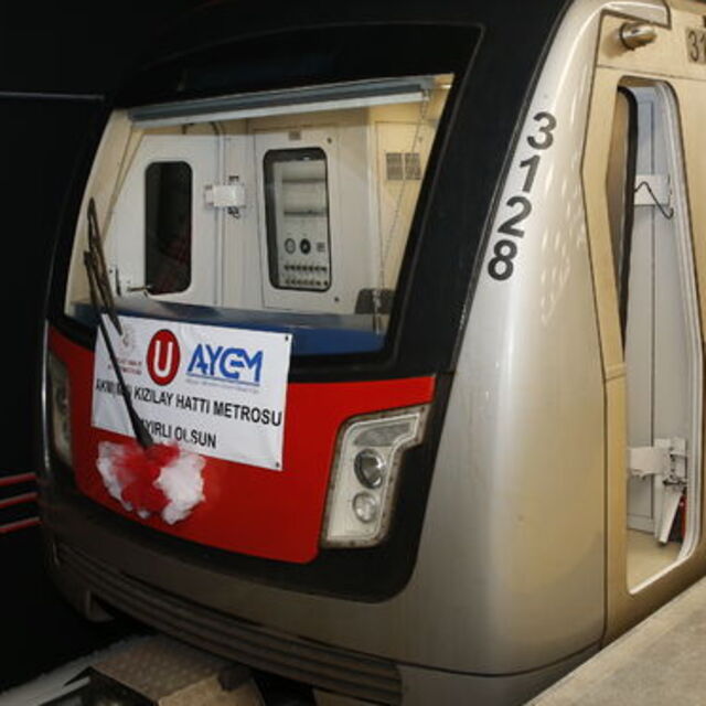 Ankara'nın yeni metro hattı yarın açılıyor