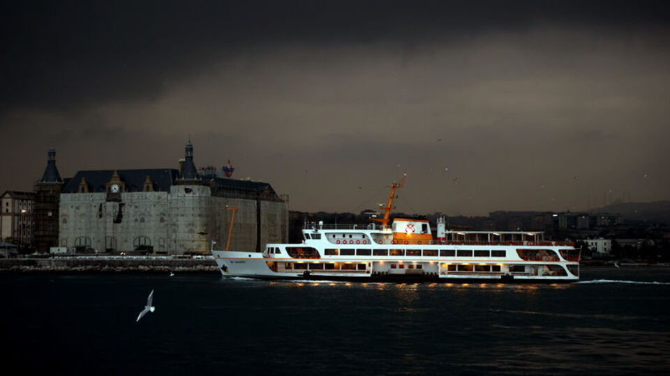 İstanbul'da bazı vapur seferleri iptal