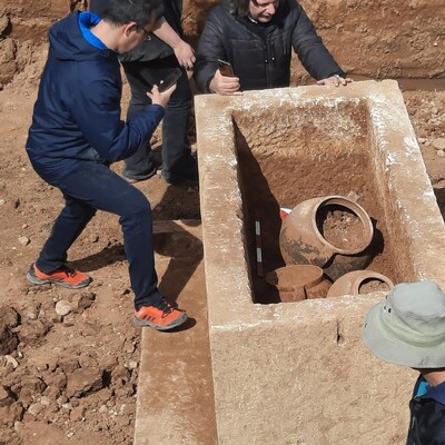 Temel kazısında bulunmuştu! Çömleklerden ne çıktı?