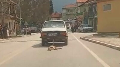 O anlar kamerada! Sürükleyerek öldürdü!