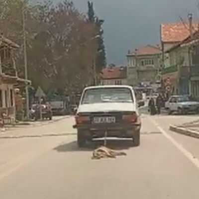 O anlar kamerada! Sürükleyerek öldürdü!
