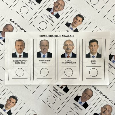 Cumhurbaşkanlığı seçimleri oy pusulası ortaya çıktı