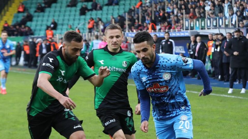 Rizespor ikinci sıraya tırmandı
