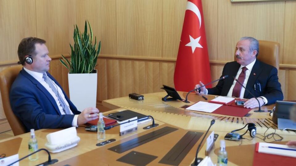 TBMM Başkanı Şentop, AKPM heyetini kabul etti