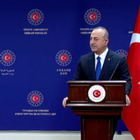 Mısırlı bakanla ortak açıklama