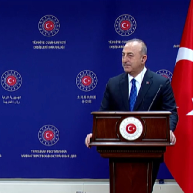 Mısırlı bakanla ortak açıklama