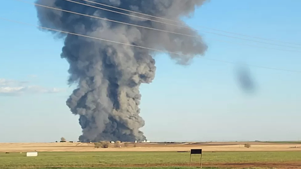 ABD'nin Texas eyaletinde bir mandırada yaşananda patlamada 18 bin inek öldü