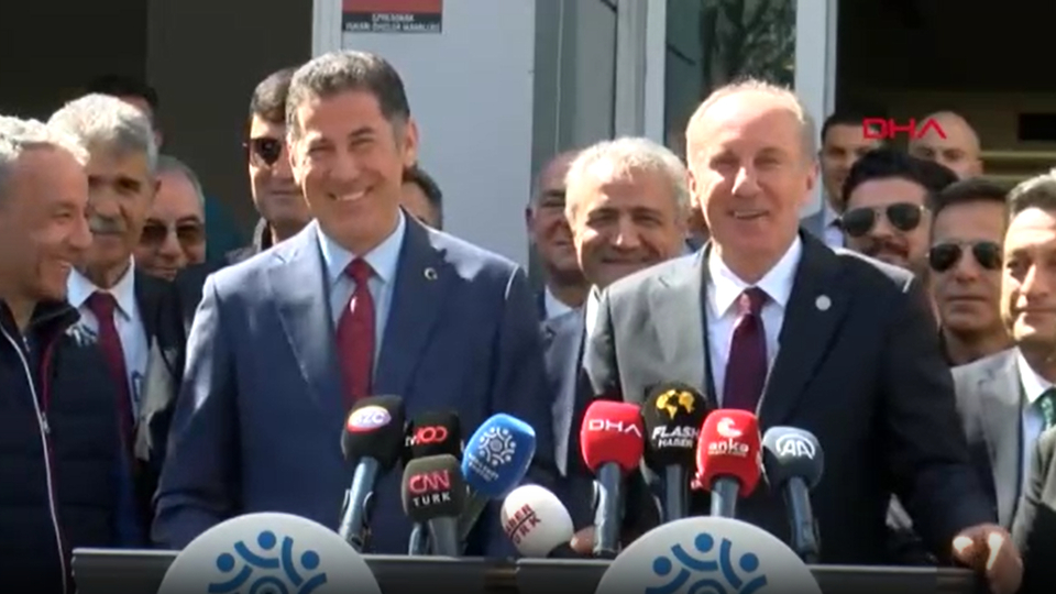 Sinan Oğan ile Muharrem İnce görüştü