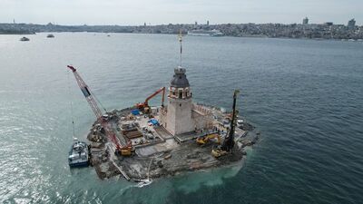 Kız Kulesi'nde sona doğru