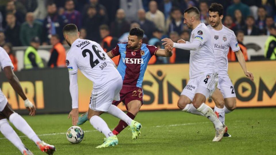 Beşiktaş'ın serisi Trabzon'da sonlandı