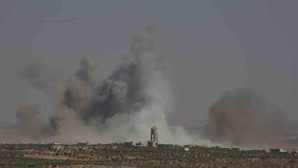 Halep kırsalında Esad rejimi saldırısı: 5 sivil yaralandı