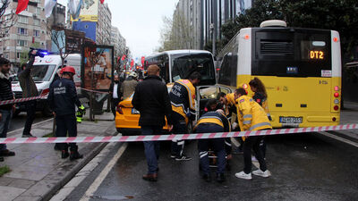 Kızakladı, karşı şeride geçti! 1 yaralı