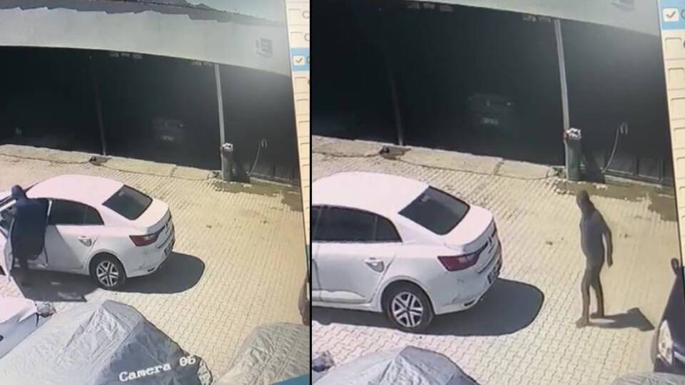 Depremzede ailenin aracı servisten çalındı