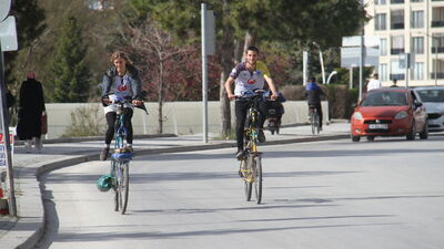 İspanya'dan yola çıkıp Konya'da mola verdiler