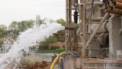 Yahşihan'da sondaj çalışmalarında içme suyuna ulaşıldı