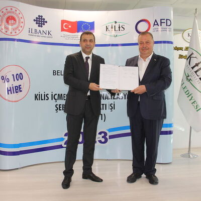 Kilis'e altyapı için 25 milyon Euro'luk hibe