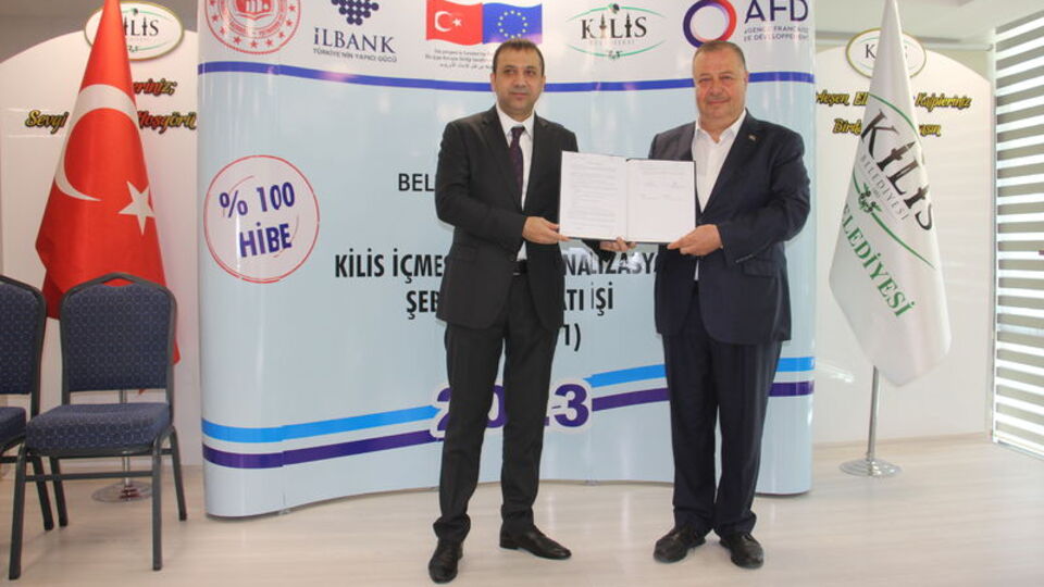 Kilis'e altyapı için 25 milyon Euro'luk hibe